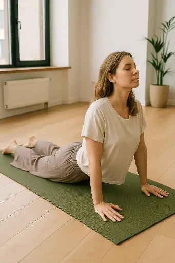 YOGA MAT BUTTERFLY GROEN